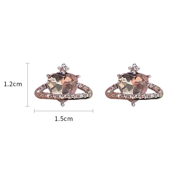 ✨NEW LAUNCH✨Fashionable Rhinestone Crystal Stud Earrings - Picture 4 of 4